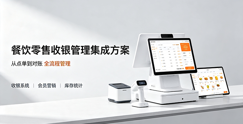 餐饮零售收银管理集成方案